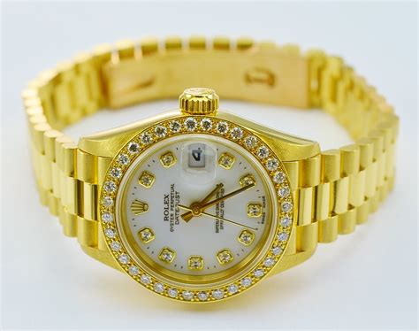 rolex datejust crown